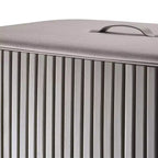 Cesto per la biancheria Joseph Joseph Tota Luxe 90L con separazione in bambù - Ecru