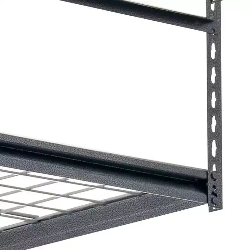 Scaffale portatutto da garage a soffitto 47"Lx47"Px28"A Argento