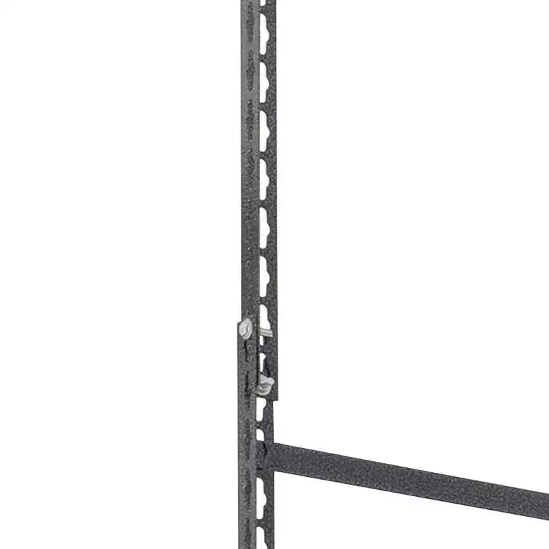 Scaffale portatutto da garage a soffitto 47"Lx47"Px28"A Argento