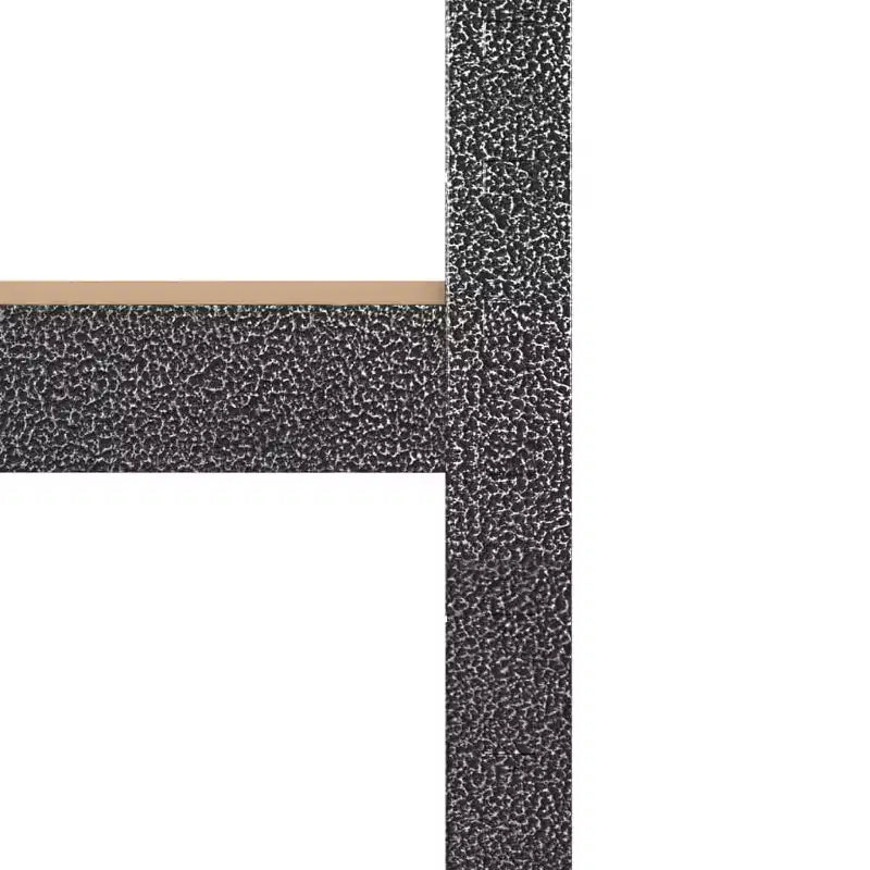 Scaffale a 5 ripiani resistente in acciaio e legno ingegnerizzato, grigio