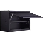 VEVOR Metal Storage Cabinet, 120lbs Load Capacity per Shelf, 20'' Tall Wall-Mounted Powder-Coating Steel Garage Cabinet with Adjustable Shelf