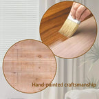 Tavolino da caffè rettangolare in legno Halston Modern Rustic con base a blocco