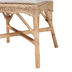 Sedia da pranzo Bilu Rattan naturale
