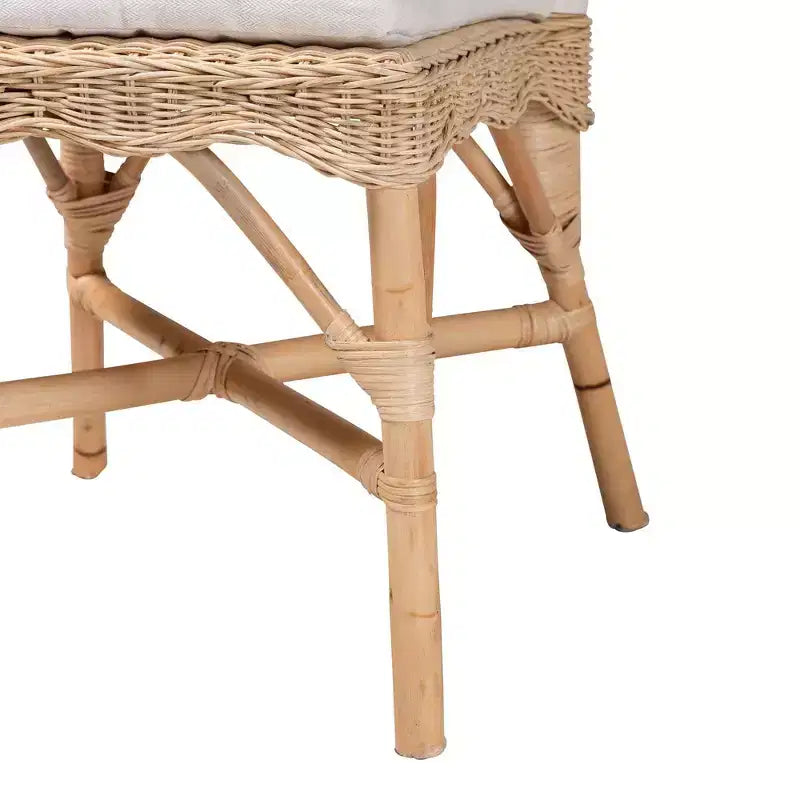 Sedia da pranzo Bilu Rattan naturale