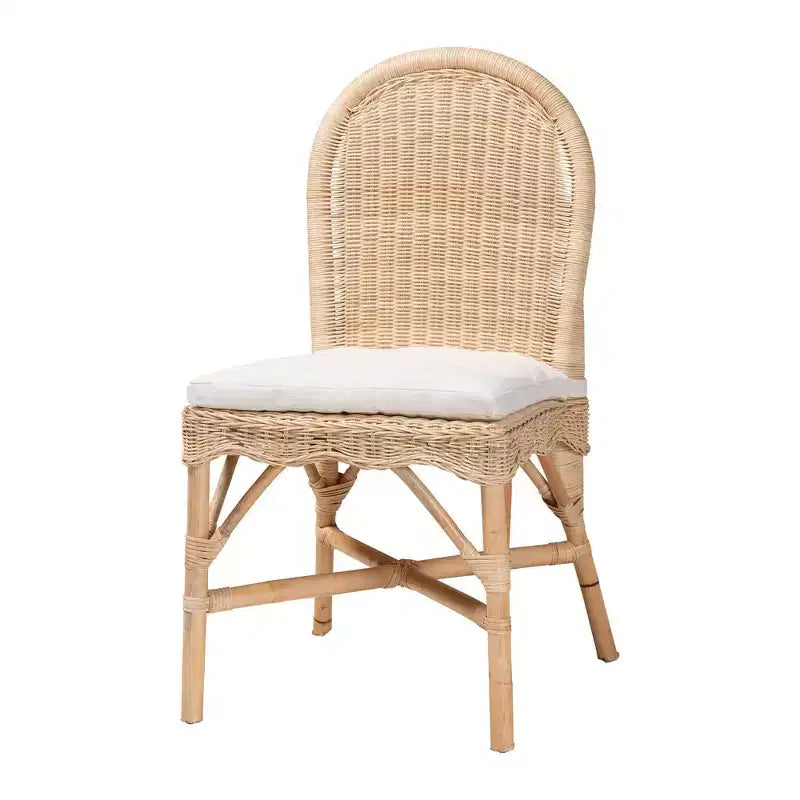 Sedia da pranzo Bilu Rattan naturale