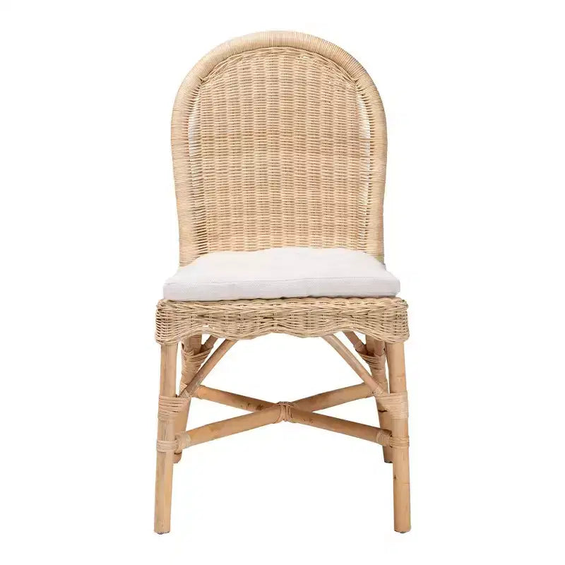 Sedia da pranzo Bilu Rattan naturale