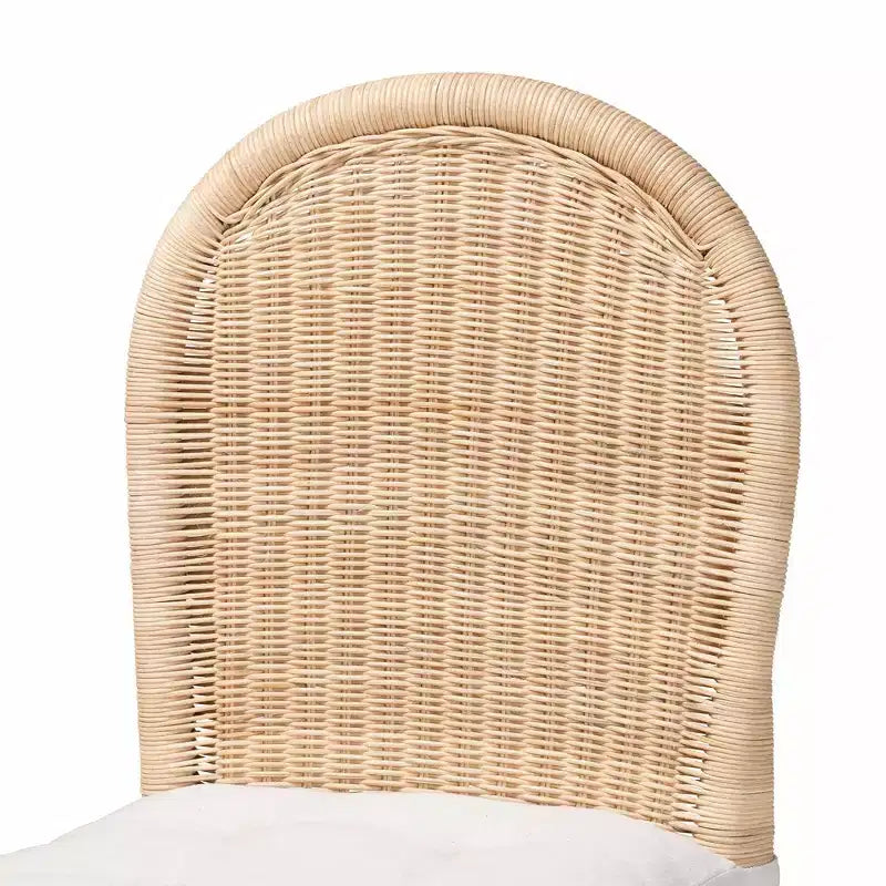 Sedia da pranzo Bilu Rattan naturale