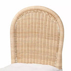 Sedia da pranzo Bilu Rattan naturale