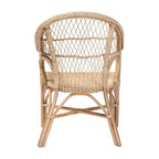 bali & pari Zaira Rattan Arm Chair Natural