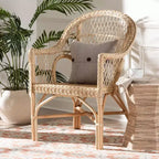 Poltrona in rattan Zaira naturale