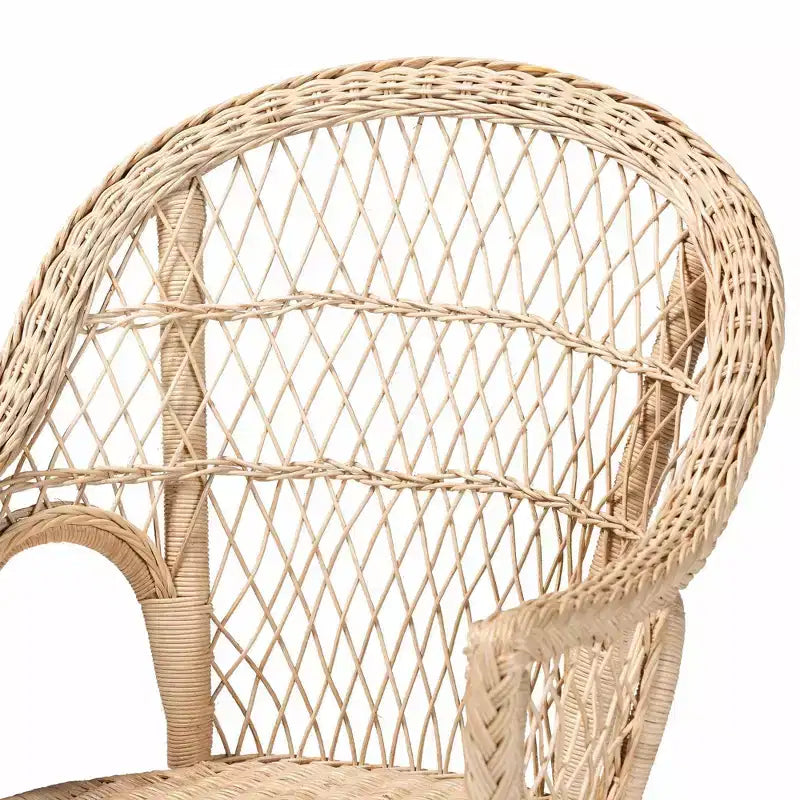 Poltrona in rattan Zaira naturale
