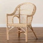 Poltrona in rattan Zaira naturale
