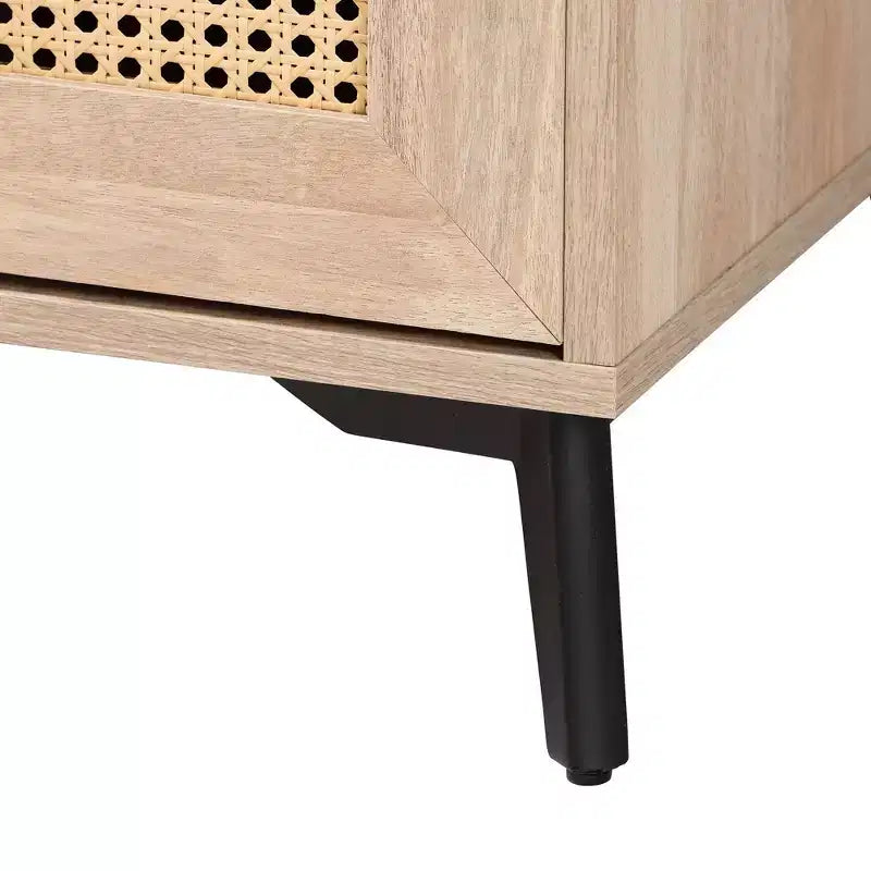 Mobile da cucina Pavone in legno rovere marrone/nero