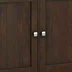 Mobile Contenitore Ingresso Ampio Normandy Marrone Castano: Stile Transizionale, 3 Cassetti, Struttura in Pino
