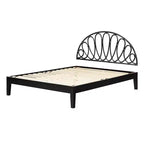 South Shore Queen 82,5" Hoya Letto e testiera neri