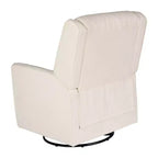 Poltrona reclinabile Cash Swivel Glider Rocker, con rotazione manuale a 360 gradi, perfetta per soggiorno, camera da letto o nursery
