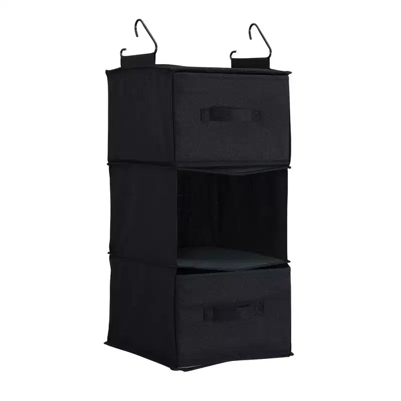 Organizzatore pensile a 3 ripiani in lino Household Essentials