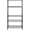 Alpha 5 Tier Shelf - HAC2003 - Black - Safavieh