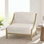 Poltrona Winston con seduta flessibile